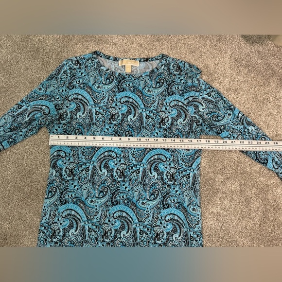 Michael by Michael Kors Paisley Shift Dress Medium - Picture 4 of 8